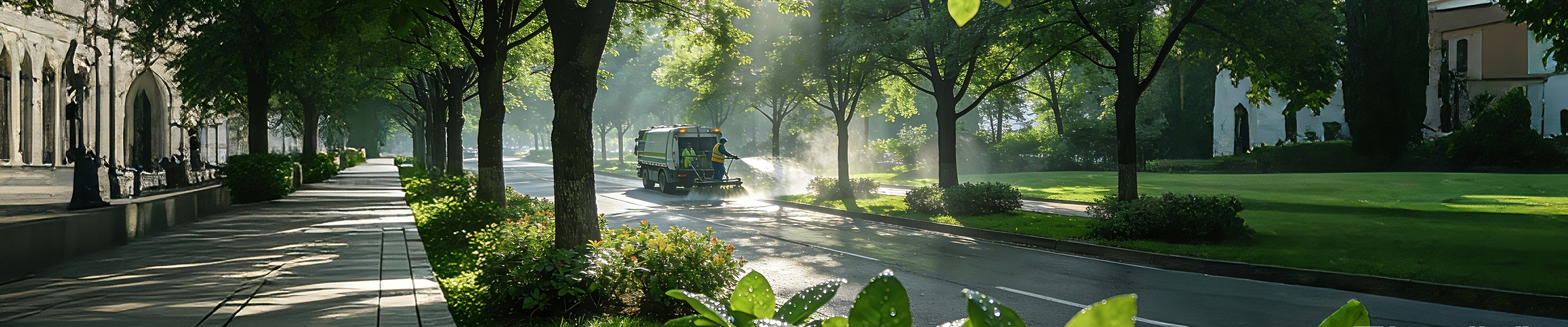 環(huán)衛(wèi)市政清潔場景