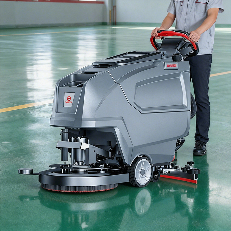 精準破局雙污困擾：機械加工車間高效清潔，認準這些揚子洗地機