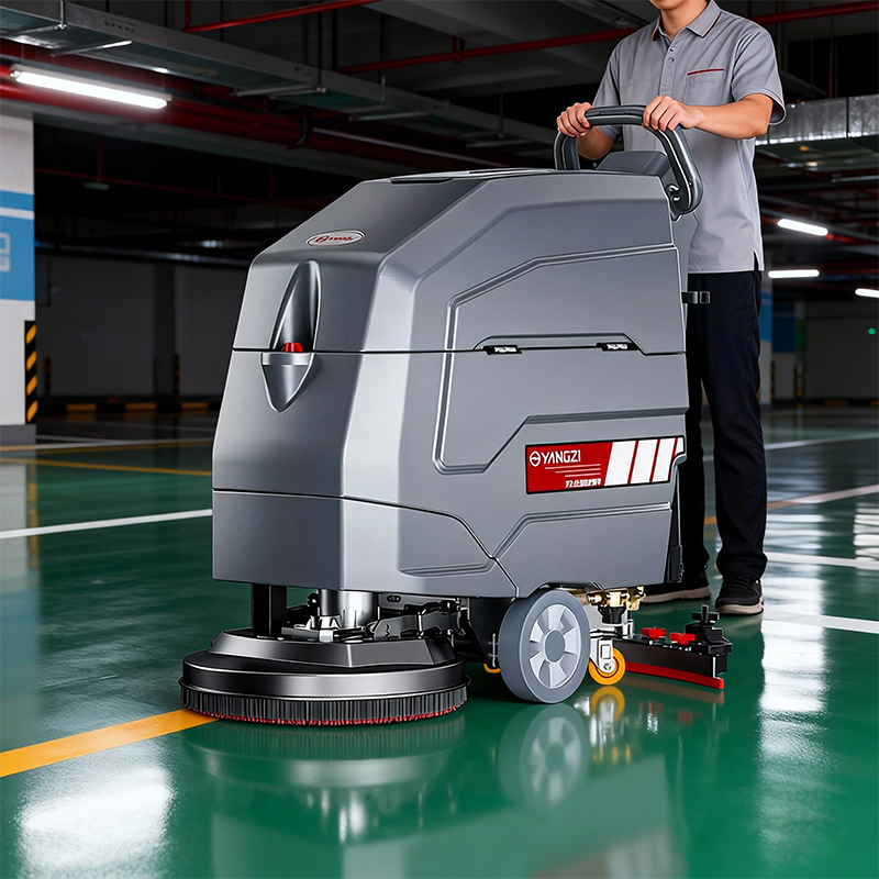 電子車間清潔升級｜樂山希爾電子攜手改款X4自走洗地機，4500㎡潔凈省力雙達標