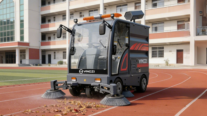 山東萬邦石油引入揚(yáng)子鋰電掃地機(jī)，廠區(qū)清潔全面升級(jí)