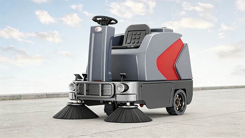 高效潔凈，一步到位：中節(jié)能（西安）采購(gòu)揚(yáng)子YZ-S6駕駛式掃地機(jī)