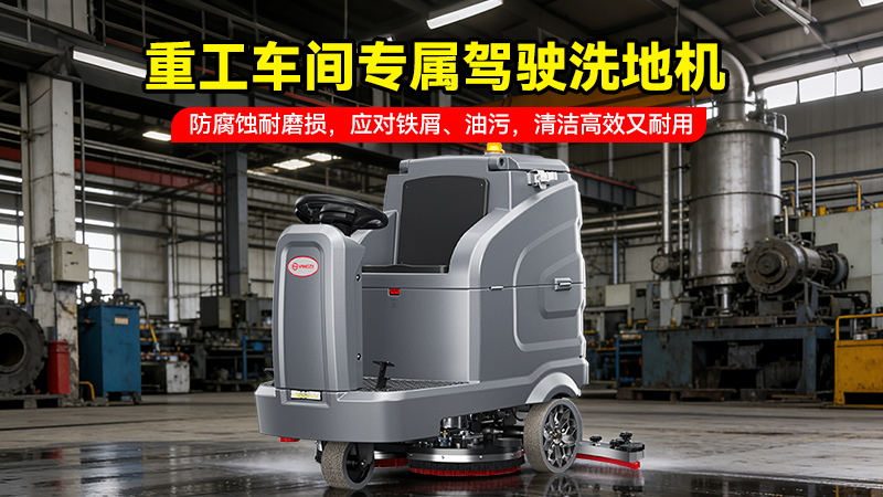 從“人拉肩扛”到“駕駛式清潔”：揚(yáng)子YZ-X7C如何重新定義工廠(chǎng)與商超的地面管理